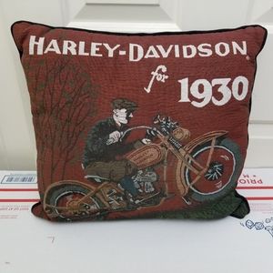 harley davidson accent pillows